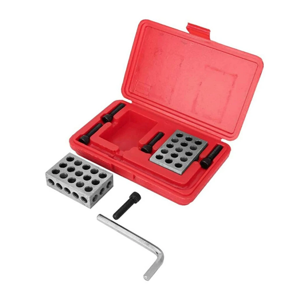Precision 1-2-3 Inch Parallel Gauge Block | 23 Hole ±0.005mm Accuracy | M10 Thread - Image 2