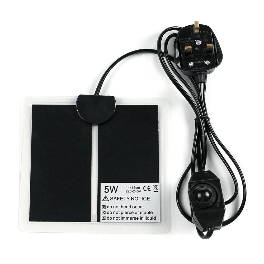 Reptile Heat Mat - 5W to 20W Vivarium Heater Pad for Snakes & Lizards - Image 2