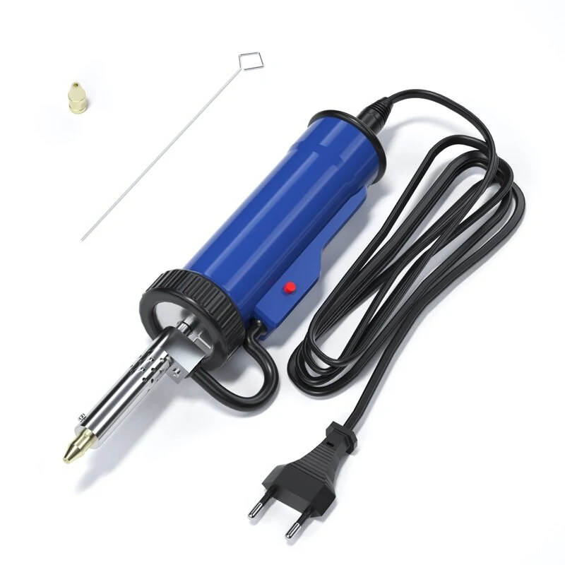 Handskit Electric Tin Sucker - 110V/220V Dual-Use Soldering Iron Gun & Heat Suction Pump - Image 2