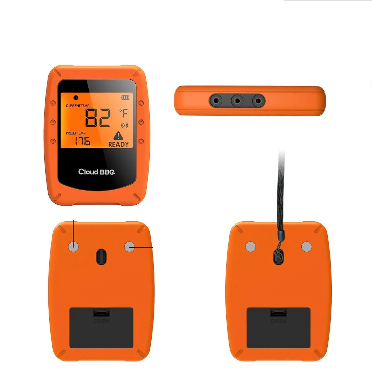 Wireless Smart Meat Thermometer | 2 Probes Bluetooth & WiFi for iOS Android - Image 2