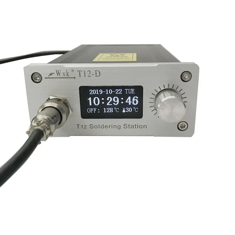 Fwxk T12-D Soldering Station - OLED Screen | Automatic Sleep | 907 Handle - Image 5