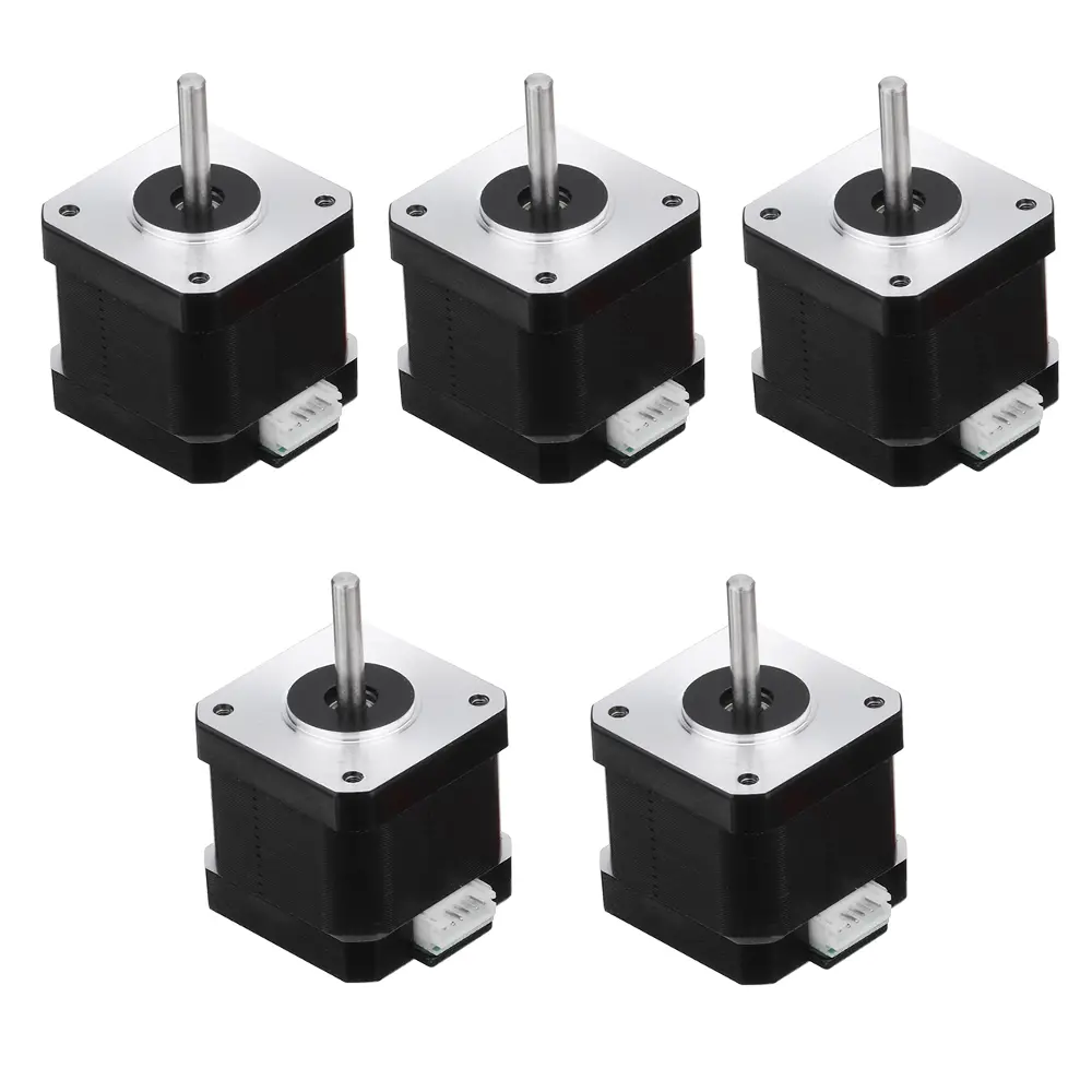HANPOSE 17HS4401-S Nema 17 Stepper Motor | 40mm 1.7A 40N.cm | 5Pcs for 3D Printer CNC Laser - Image 2