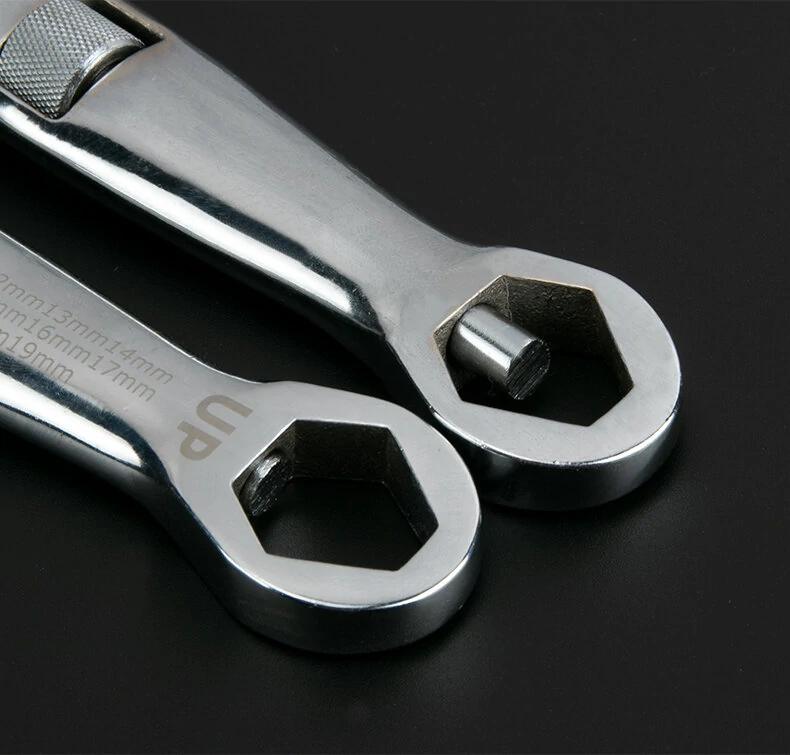 Universal Wrench 23 in 1 Ratchet Set | 7-19mm Adjustable CR-V Tool for Car Repair - Image 4