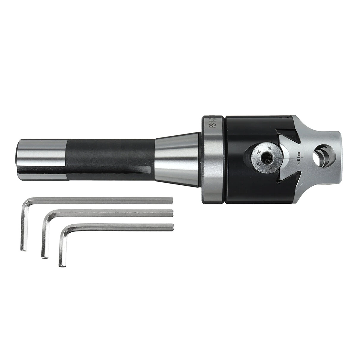 R8 Shank F1-12 Boring Head Set - 12mm Carbon Steel Boring Bar | 0.001 Accuracy - Image 2
