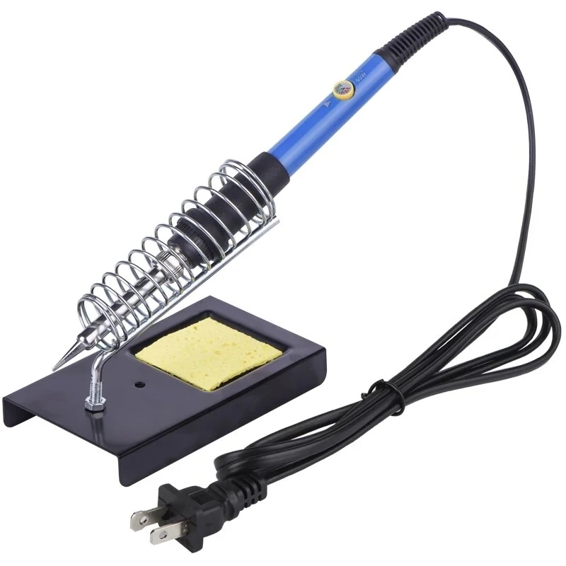 JCD Electric Soldering Iron Stand | Metal Holder with Sponge & High-Temp Pads - Image 5