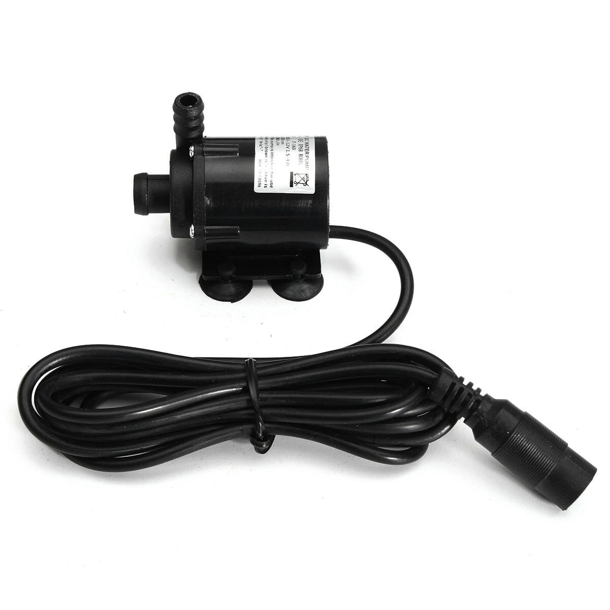 Ultra-Quiet 12V 280L/H Water Pump | Durable ABS Material, 20000H Lifespan - Image 3