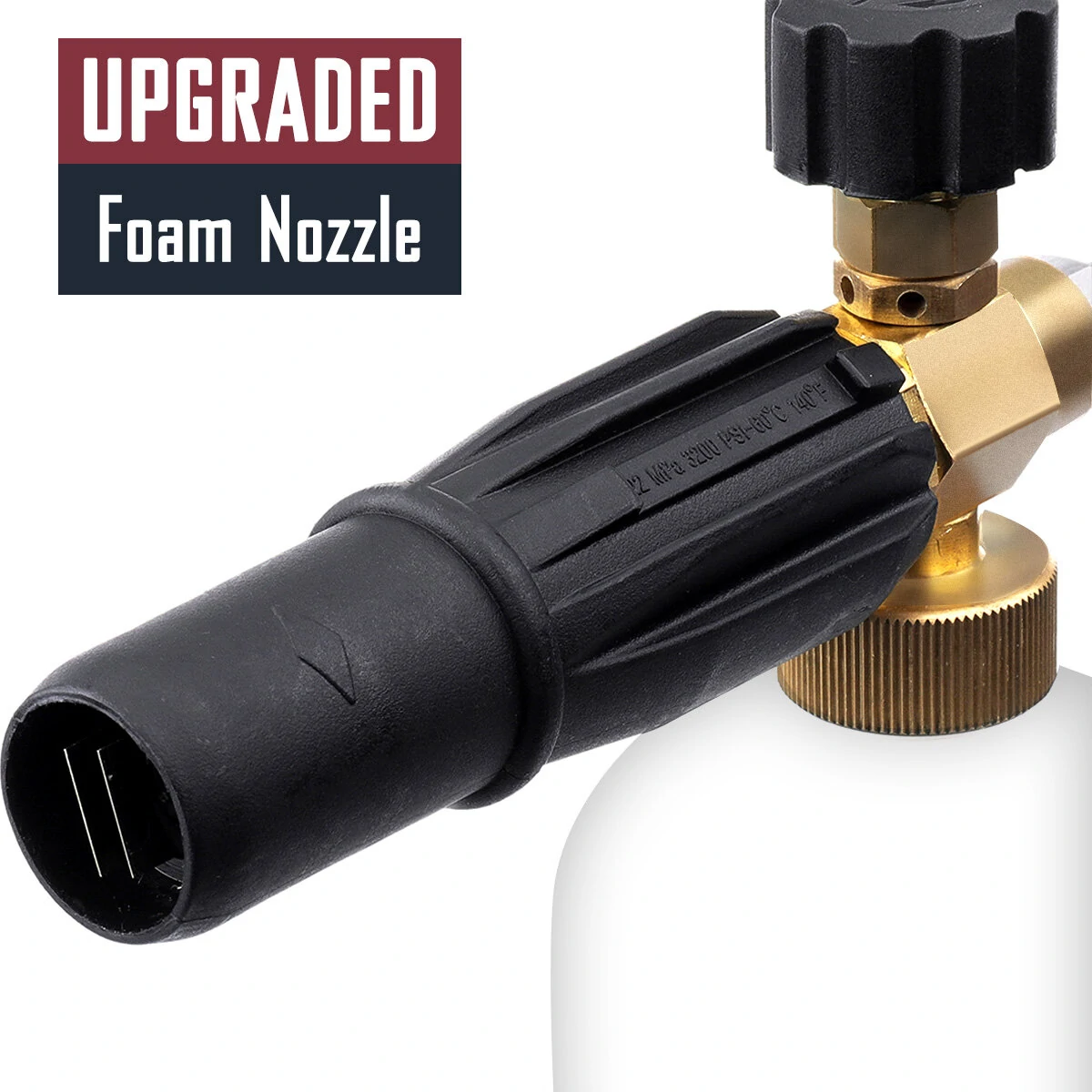 MATCC Upgraded Foam Nozzle & Lance | 5 Nozzle Tips | 1/4 Quick Connector - Image 5