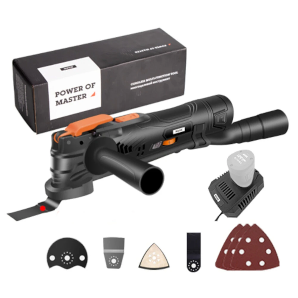 HILDA Cordless Oscillating Multi-Tool - Lithium-Ion Electric Saw & Trimming Machine - Image 3