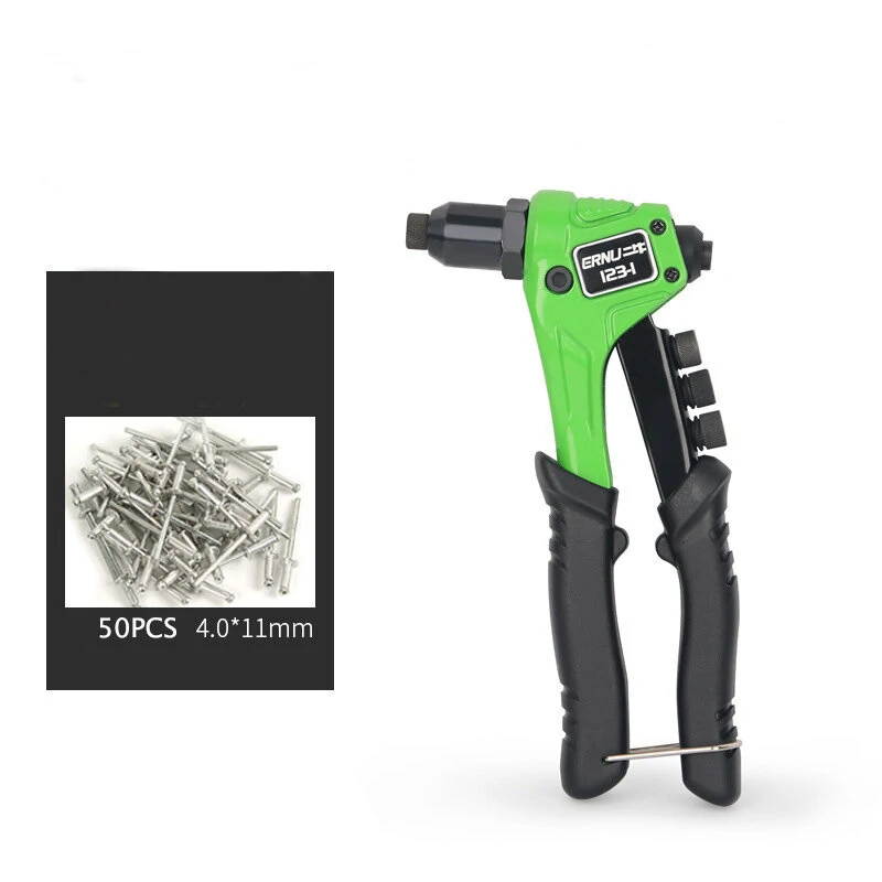 Manual Riveting Machine - Household Rivet Gun for Pulling Nails & Caps | 1PC - Image 2