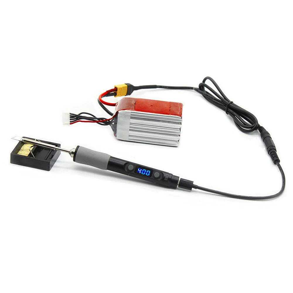 SQ-D60 60W Digital Soldering Iron Station | Type-C 12-24V | 100°C-400°C Adjustable - Image 3