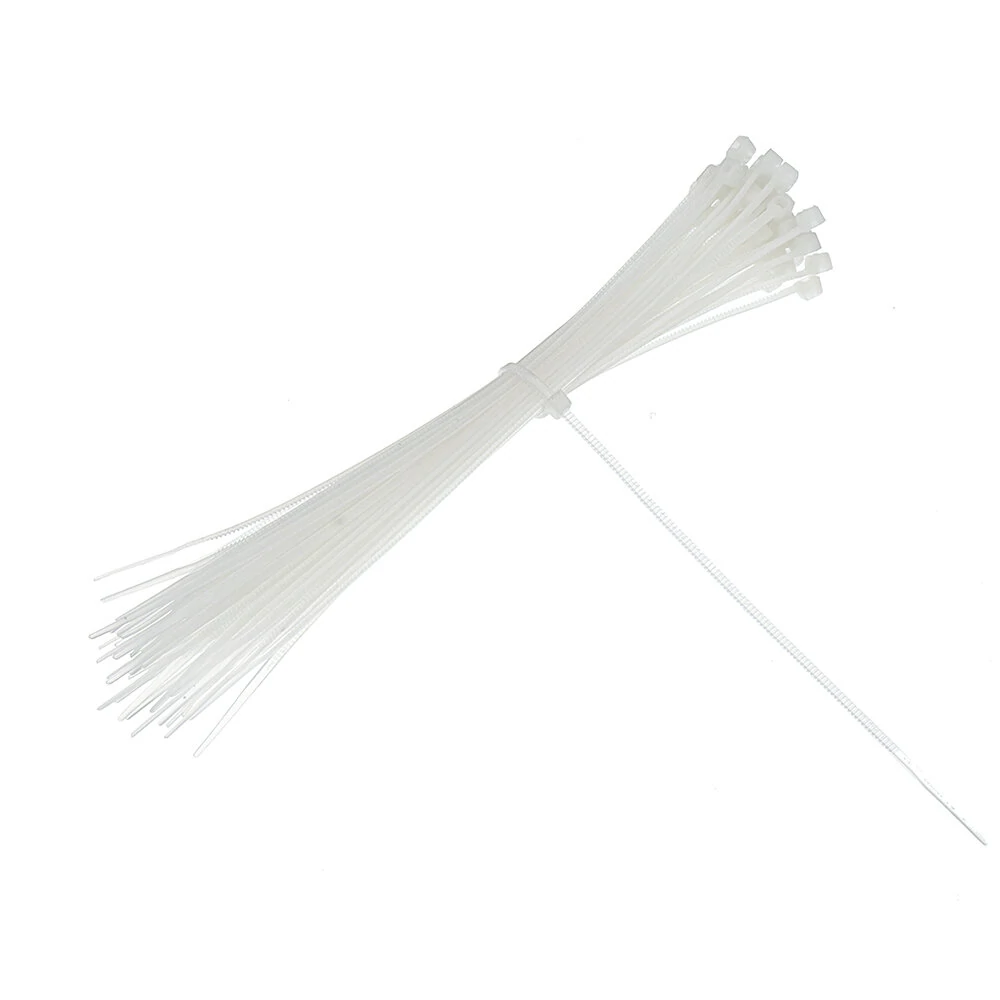 White & Black 3x150mm Cable Ties - 50 Pack | Model Manufacturing Tools - Image 3