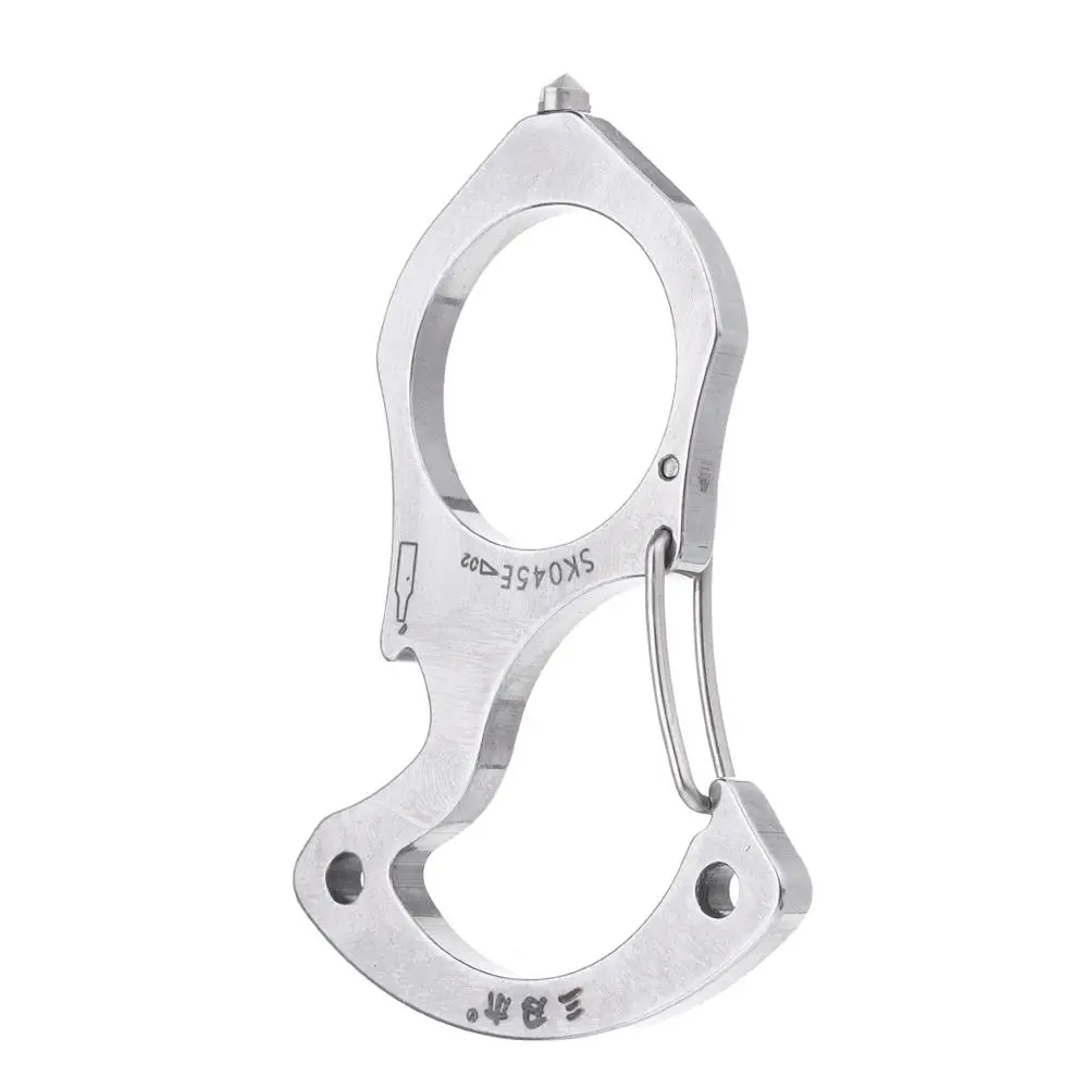 SANRENMU SK045E Key Chain Multi Tool | EDC Survival with Glass Breaker for Camping Car Rescue - Image 4