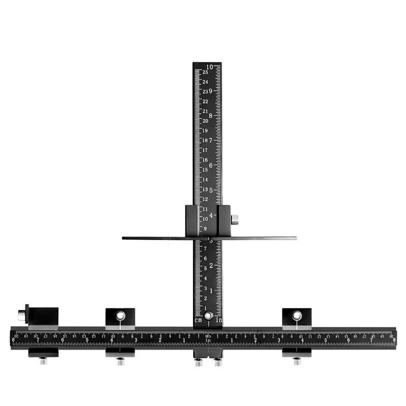 Aluminum Alloy Pocket Hole Jig - Drill Locator Guide for Cabinet Handles & Knobs - Image 2