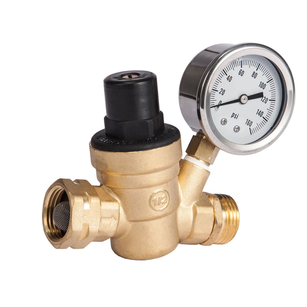 3/4 Inch Water Pressure Reducing Valve | Adjustable Regulator for Home Plumbing - Image 2