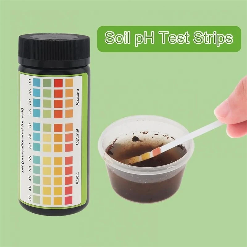 Garden Soil pH Test Kit - 100 Strips | 3.5-9.0 pH Range for Lawn & Garden - Image 5