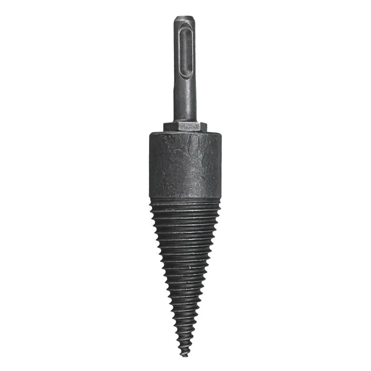 Kindling Splitter Drill Bit - 32mm Square Hex Shank - For Hand Drill Firewood - Image 5