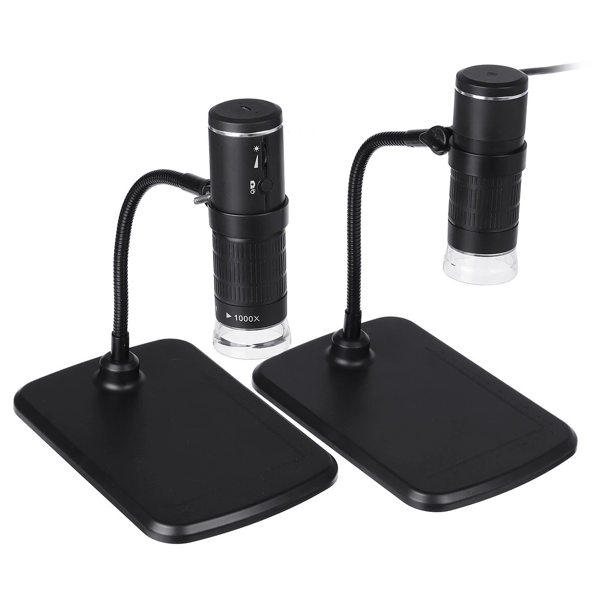 3-in-1 Handheld USB Microscope - 1000X Magnifier with 8 LED & Touch Screen - Image 2