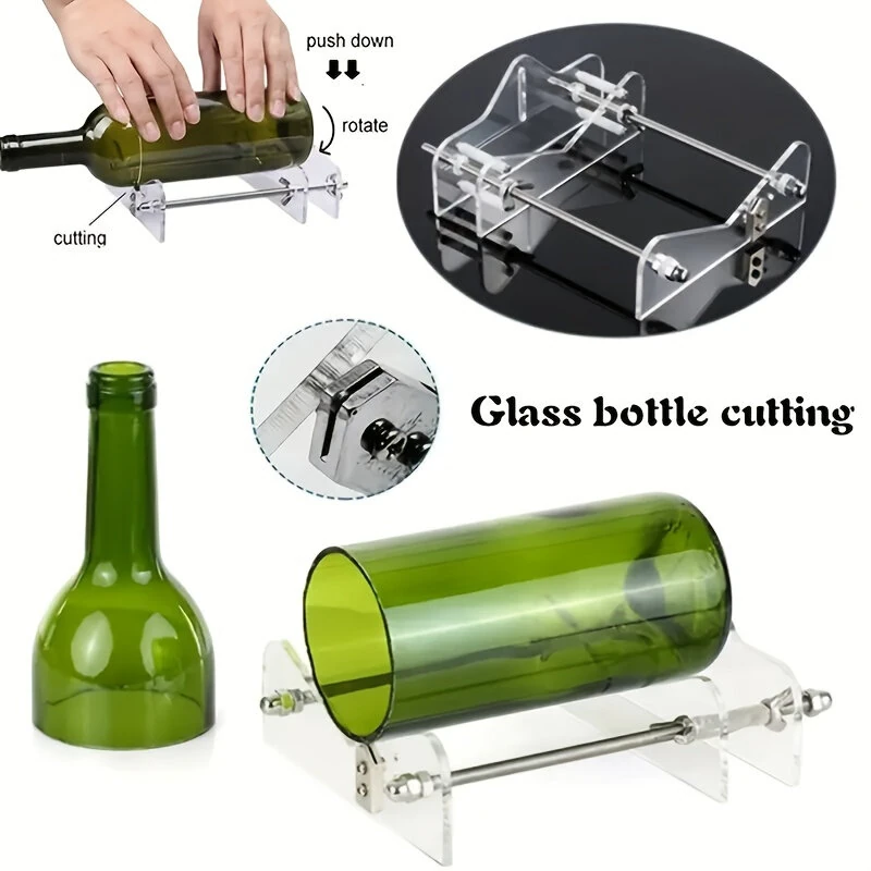 Glass Bottle Cutter Tool - DIY Machine for Square & Round Wine Bottles - Image 4