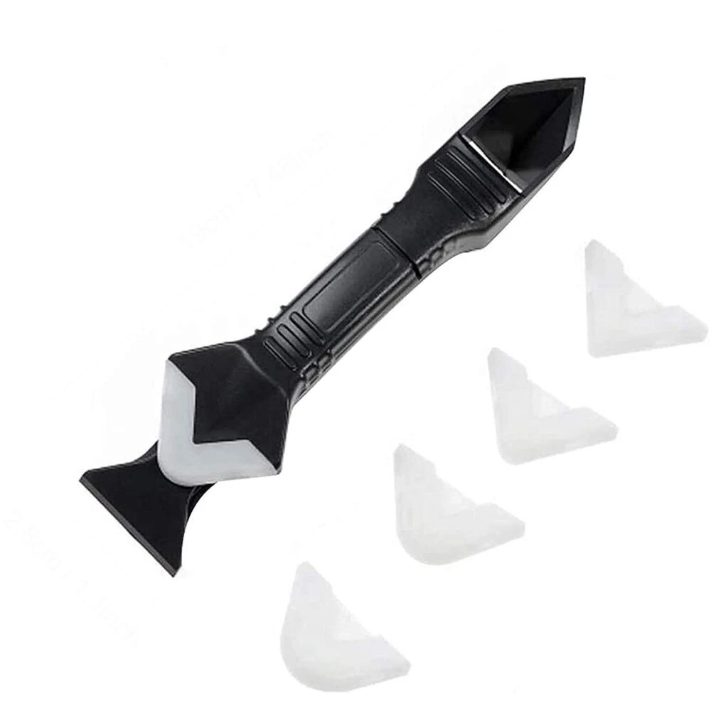 12 Piece Caulking Tool Kit - 3-in-1 Finishing Tool, Sealant Nozzle & Scraper - Image 5