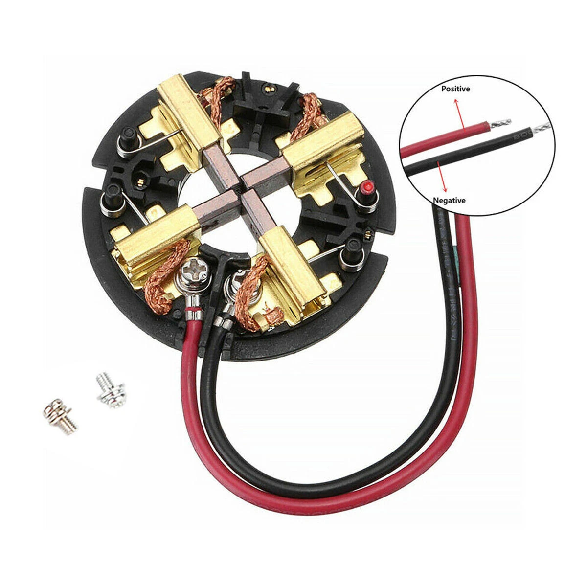 2650-20 Compact Drill Carbon Brush - Replacement for Angle Grinder Parts - Image 2