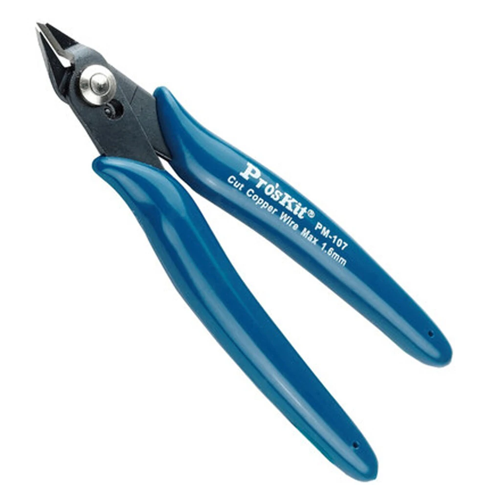 Pro'sKit PM-107F Diagonal Pliers - Precision Side Cutter & Wire Stripper - Image 2