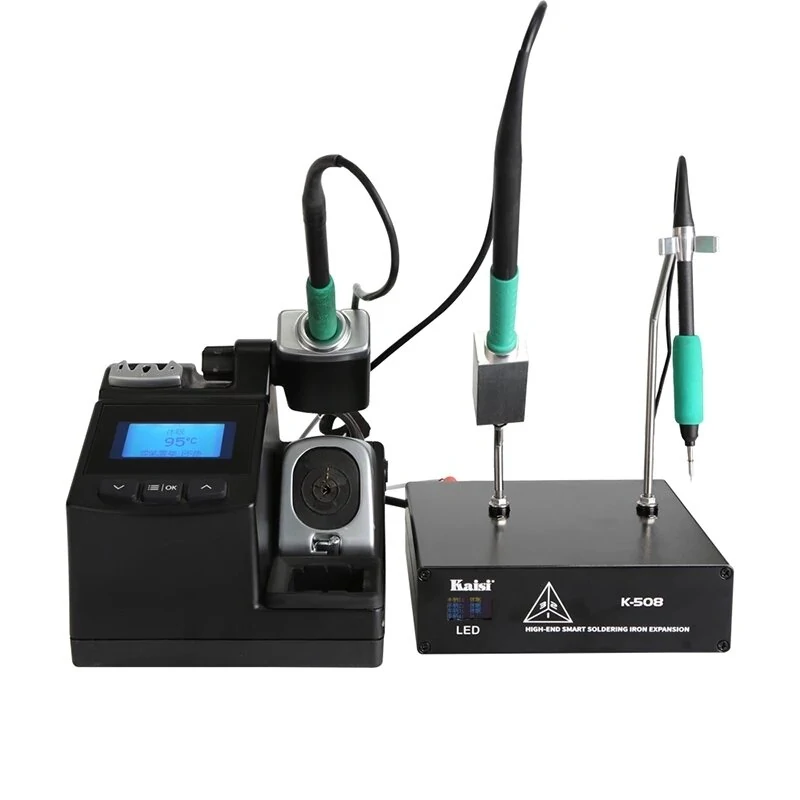 KAISI K-508 Soldering Station Extension Box - Holder for T210/C115/T245 Handles | JBC/Sugon T26 - Image 2