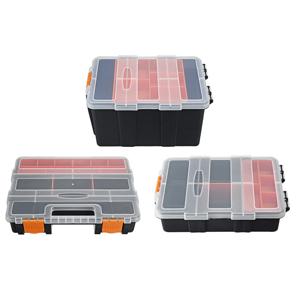 Portable Parts Box - Metal Screw Storage for Hardware & Auto Repair Tools - Image 2