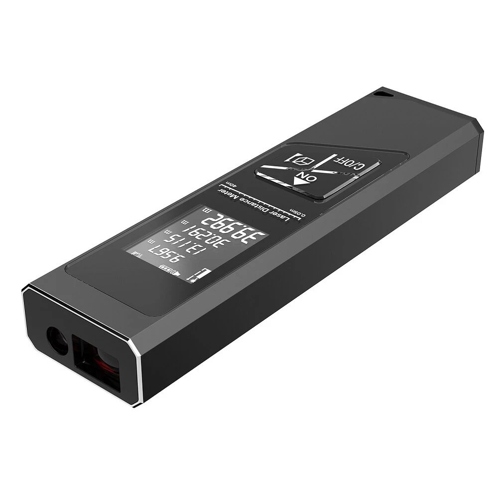 M3 Digital Laser Rangefinder | 40M Mini Distance Meter | IP54 Waterproof CNC Aluminum - Image 5