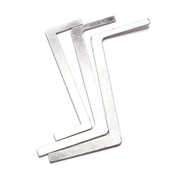 DANIU 5pcs Locksmith Tools - Double Row Tension & Lock Pick Set | Stainless Steel - Image 4
