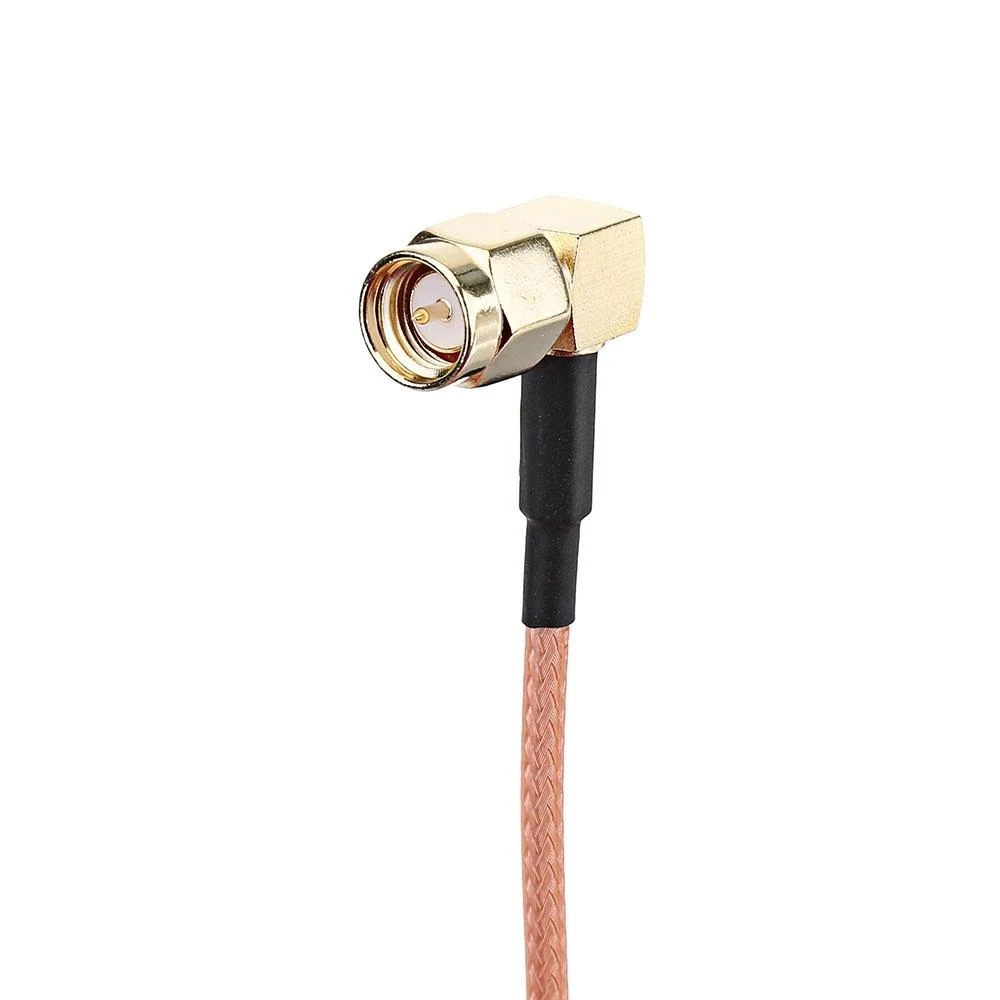 2Pcs 20CM SMA Male to Female Right Angle Pigtail Cable - RG316 Coax Wire Adapter - Image 5