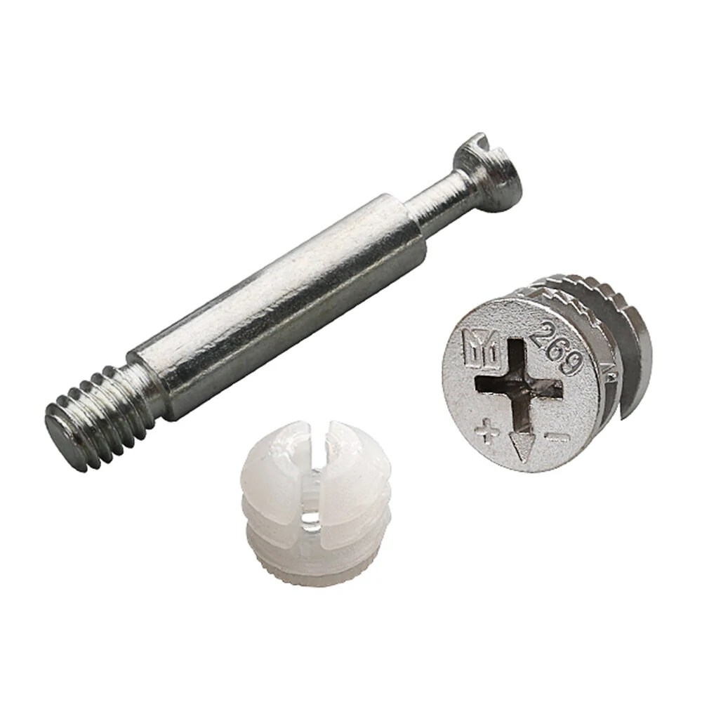 Woodworking Connectors 20PCS | 3-in-1 Locking Fastening Punching | For 15-21mm Board - Image 3