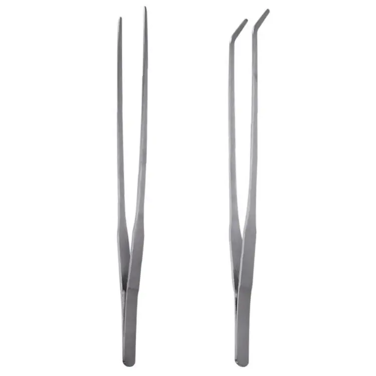 Stainless Steel Aquarium Tweezer - Long Straight Design for Shrimp & Plants - Image 5