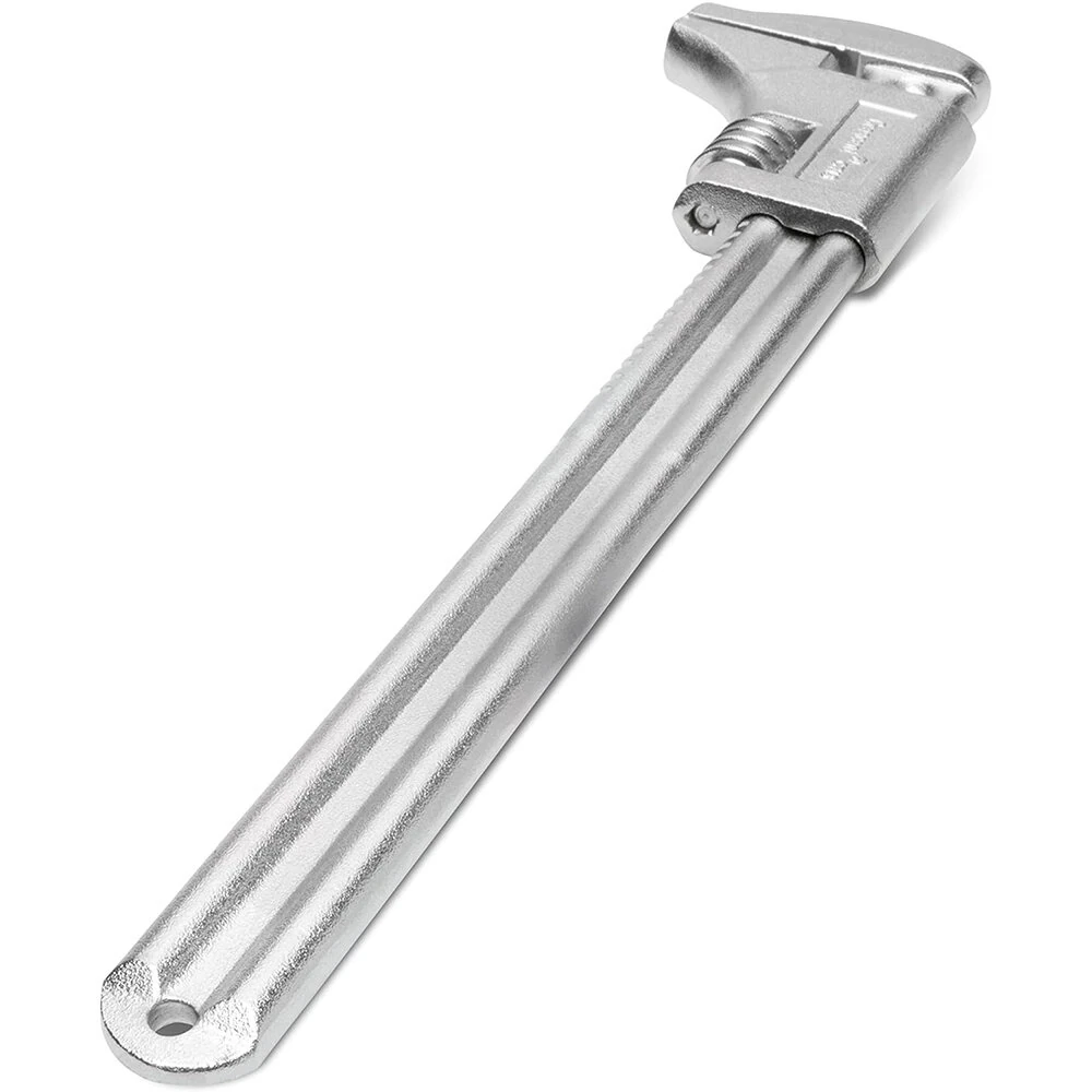 Adjustable Automotive Wrench - 9 11 15 Inch Wide Jaw - Alloy Steel Chrome Plated - Image 2