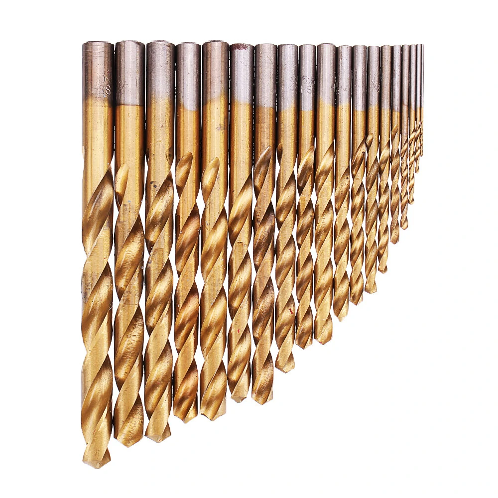 Drillpro HSS Twist Drill Bit Set 1-10mm | 25pc Titanium Coated for Metal & Wood - Image 3