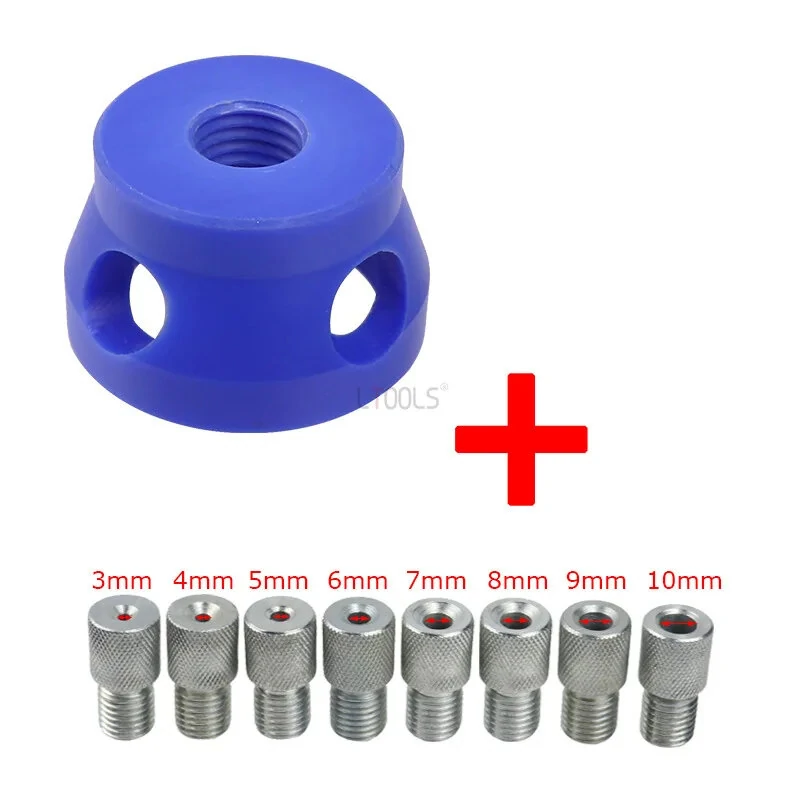 Precision Woodworking Hole Drilling Locator | 3mm-10mm Vertical Machine for DIY - Image 2