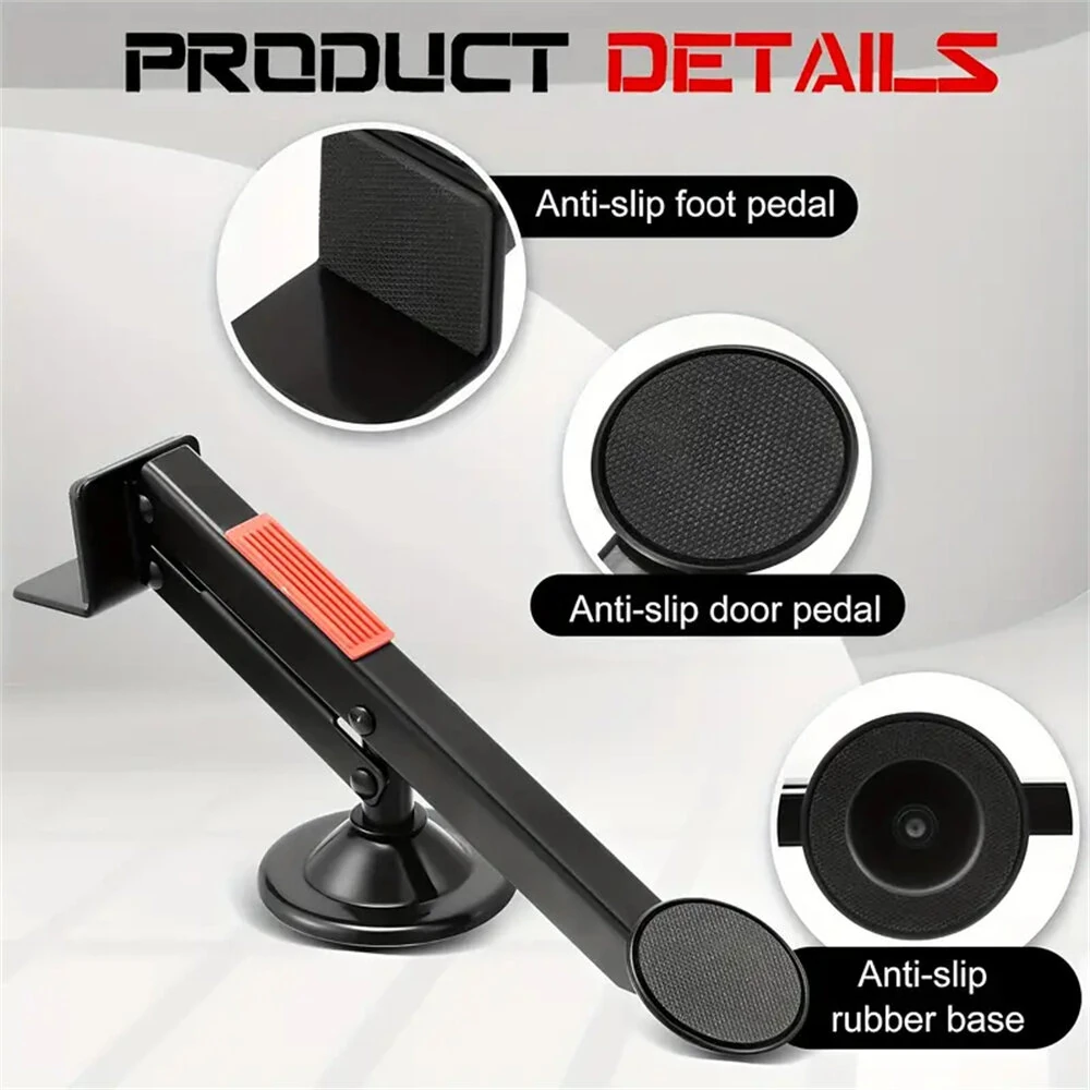 Heavy-Duty Swivel Door Lifter - Drywall & Board Installation Tool | Router Table - Image 3