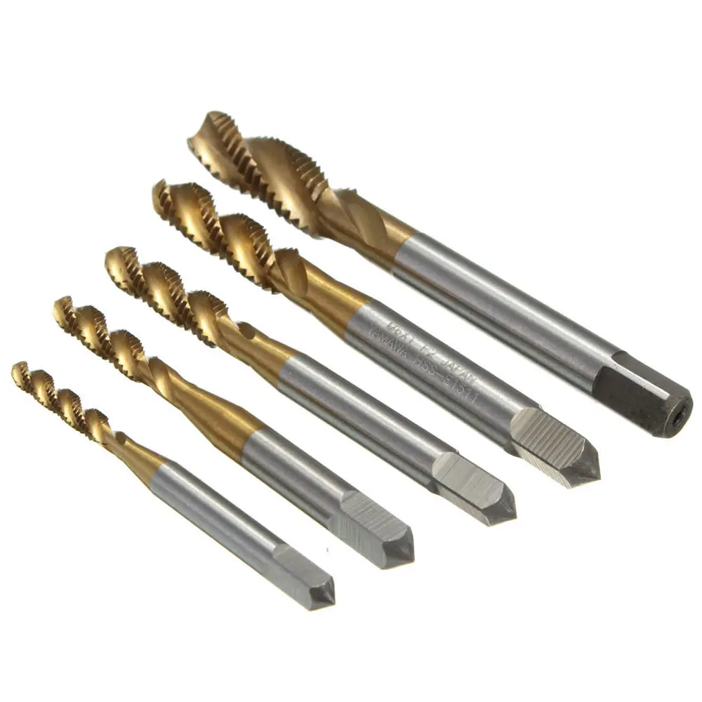 Proxxon Auger Drill Set M3-M8, HSS Spiral Point Taps for Precision Drilling - Image 4