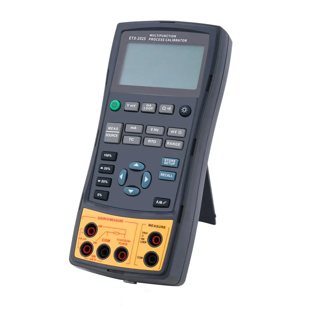 ETX-1825 Process Calibrator Multimeter | Split-Screen Display & PC Communication - Image 2