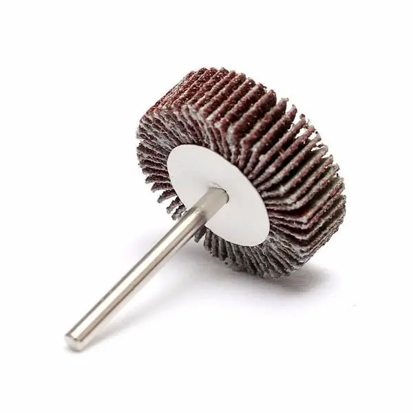 5pcs 80 Grit Sanding Flap Discs | 4mm Shank for Rotary Tools | Abrasive Grinding Wheel - Image 3