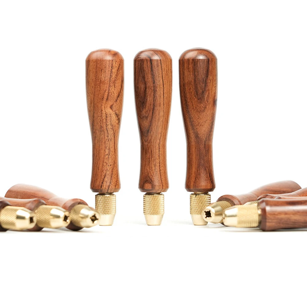 Heavy-Duty Gold-Plated Diamond File - Solid Wood Handle - Lightweight Compact Design - Image 3