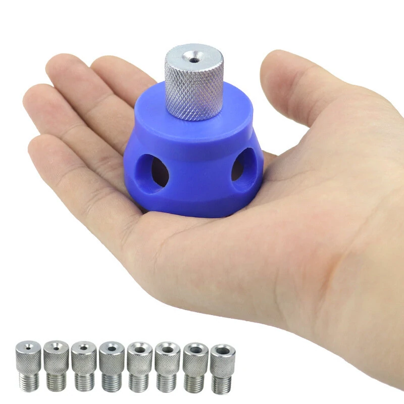 Precision Woodworking Hole Drilling Locator | 3mm-10mm Vertical Machine for DIY - Image 3
