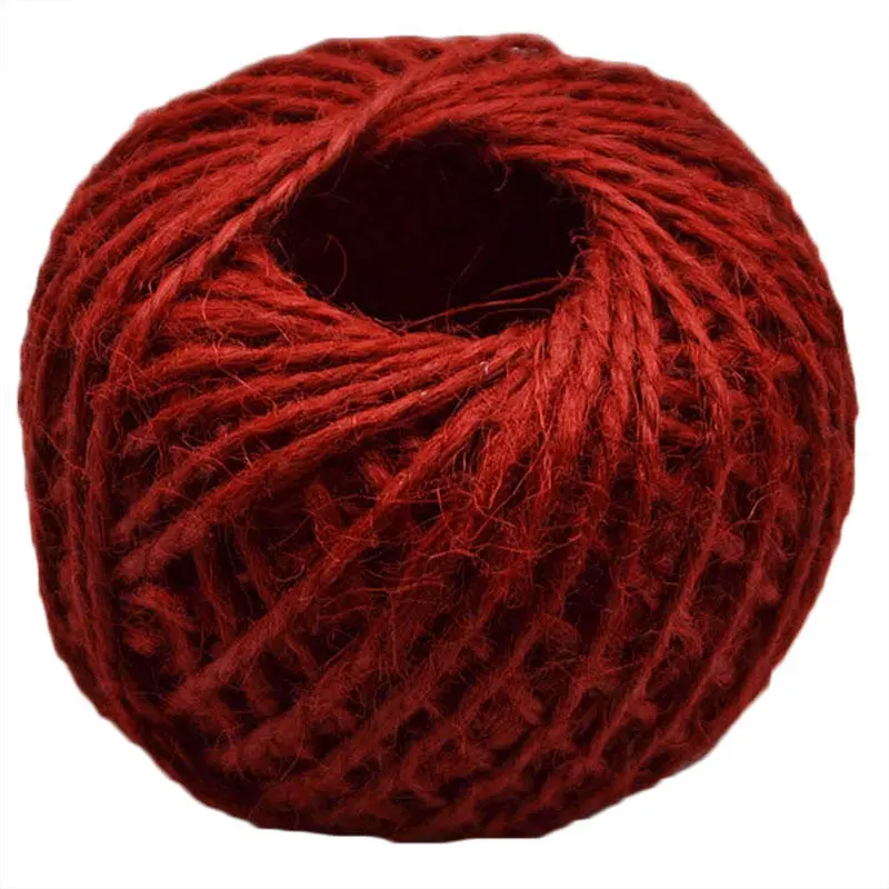 Natural Burlap Jute Twine Cord - 10M x 10Pcs for Gift Wrapping & DIY Craft - Image 4