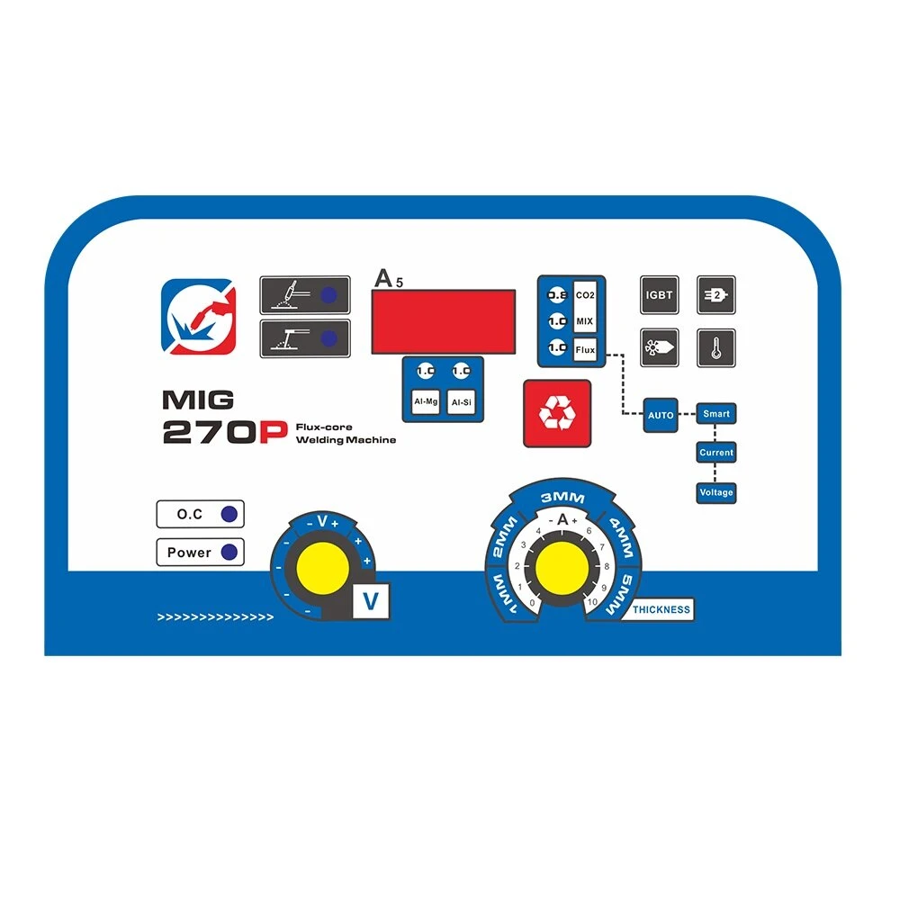 ANDELI MIG-270P 3-in-1 Synergic MIG Welder | 220V Portable Pulse Welding Machine - Image 4