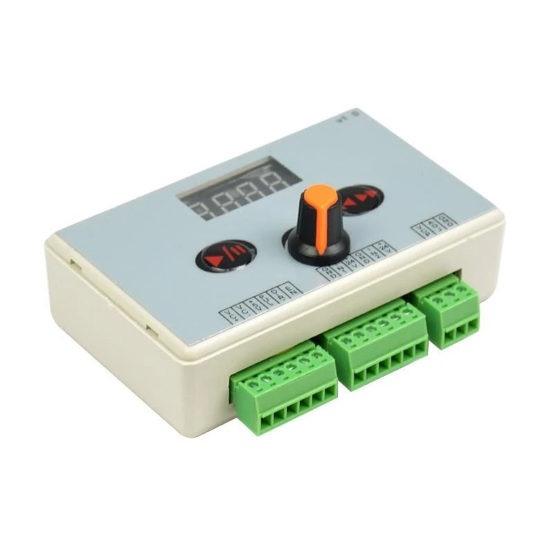 DC 12V/24V Stepper Motor Speed Controller - Reversible, LED Display | Pulse Signal Governor - Image 4