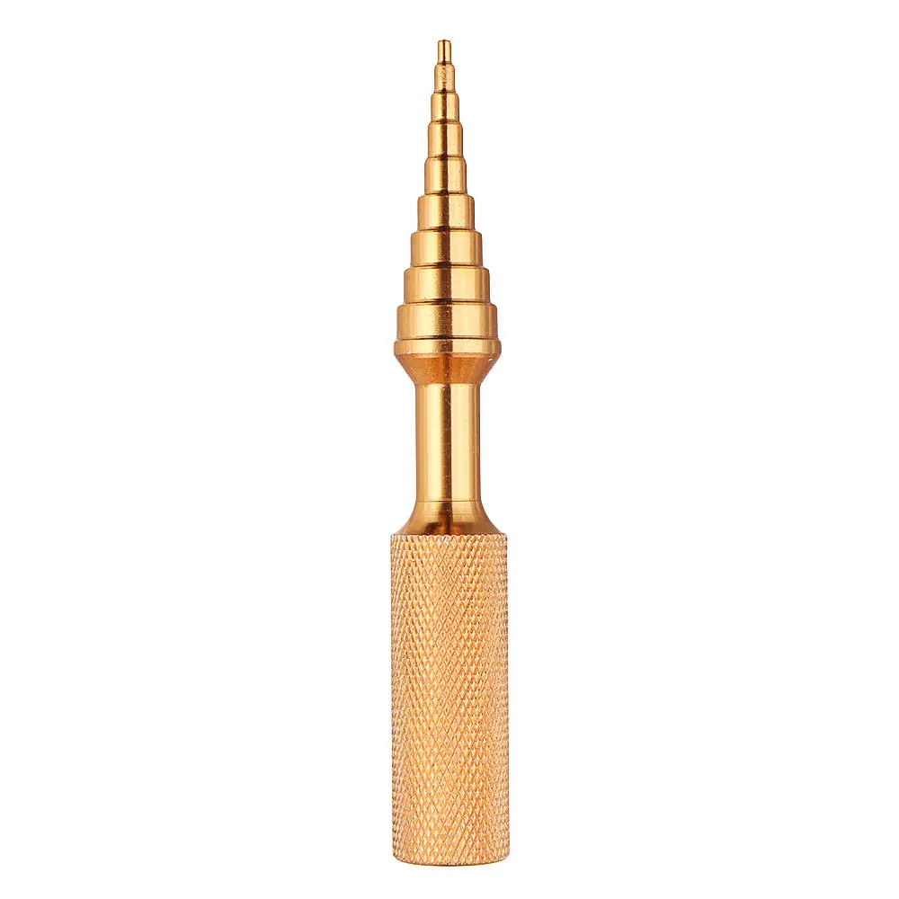 Drillpro Bearing Dismantle Tool - 9 Size Steel Ring Cup Hand Tool | Gold - Image 3