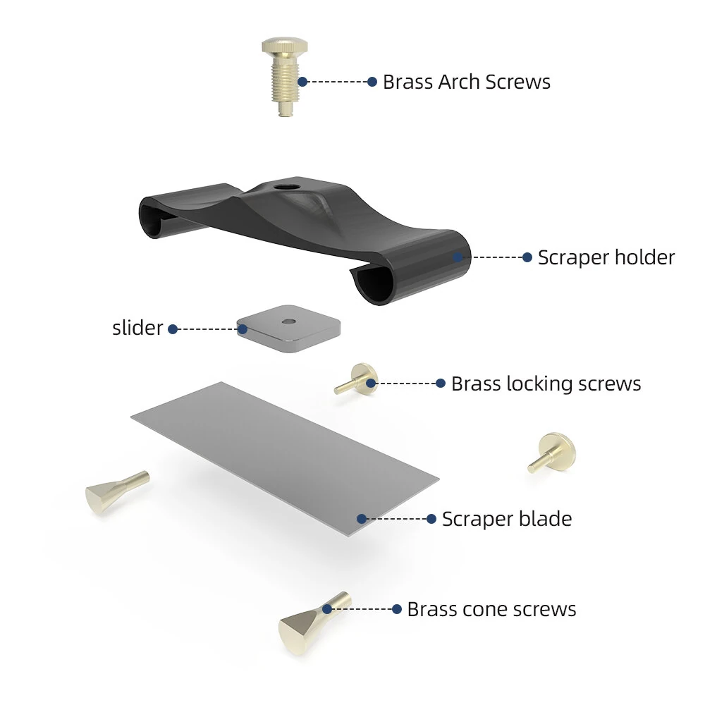 ENJOYWOOD Wood Hand Planer & Edge Trimmer | 3 Blades for Deburring & Banding - Image 5