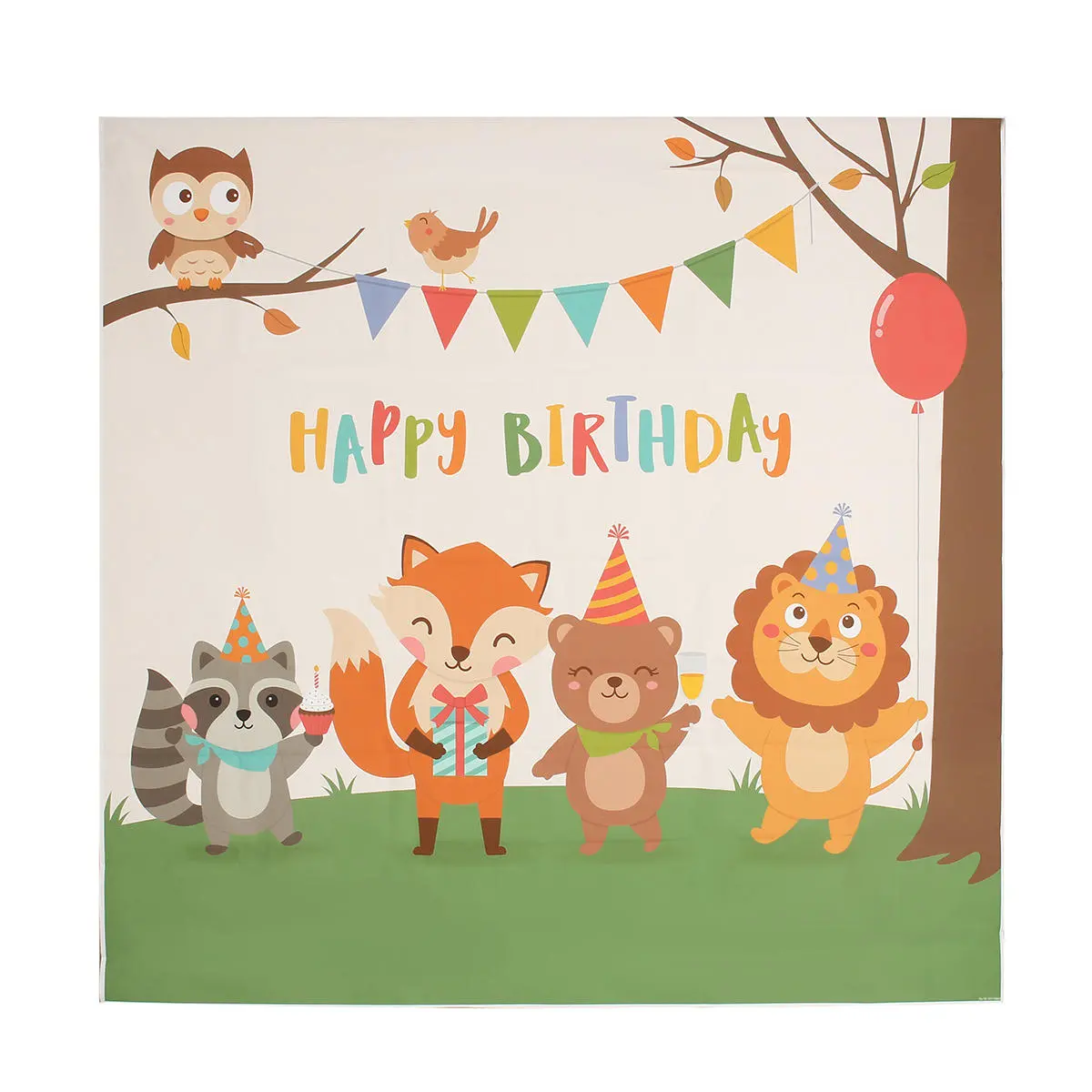 Photo Backdrop 180x180cm - Studio Birthday Party Background Screen - Image 5