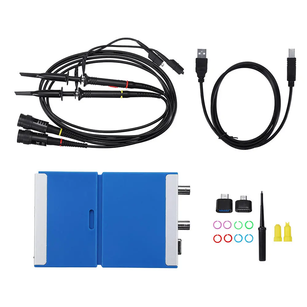 LOTO OSC482M Digital USB Oscilloscope | 2CH Portable for PC & Android - Image 3