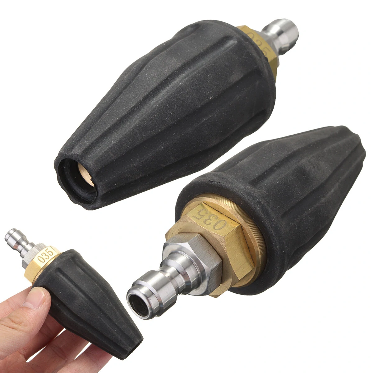 3600PSI Turbo Nozzle | High Pressure Washer Rotary Spray | Quick Connect - Image 5