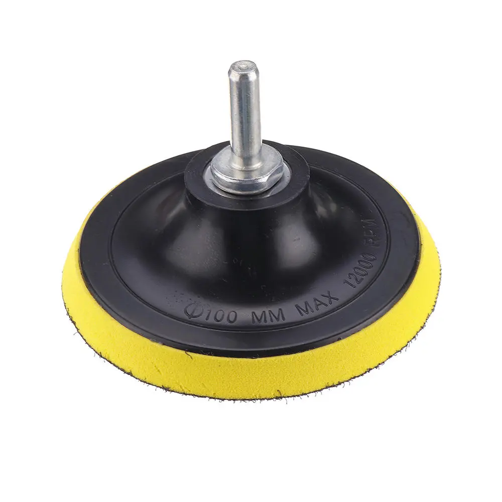 6pcs 100mm 4 Inch Round Fiber Polishing Pad | Self-Adhesive Sanding Wheel - Image 3